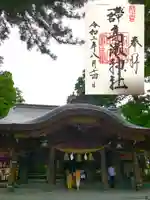 越中一宮 髙瀬神社の本殿・本堂