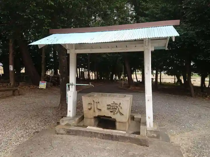 八幡社(中田八幡社)の手水舎