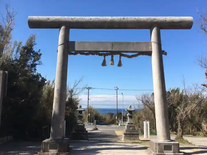 洲崎神社の鳥居