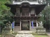 鷲子山上神社の山門・神門