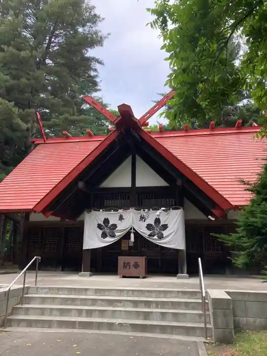 十勝護国神社の本殿・本堂
