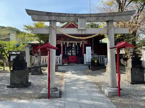 （芝生）浅間神社の鳥居