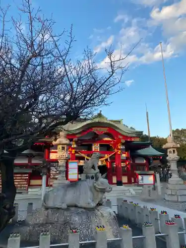 上野天満宮の狛犬