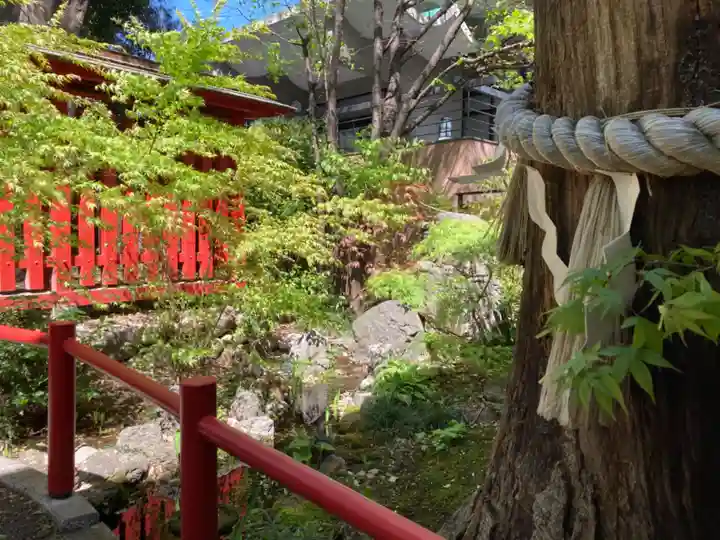 秩父神社の庭園