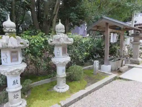 八所御霊神社の手水舎