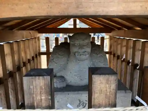 秩父今宮神社の狛犬