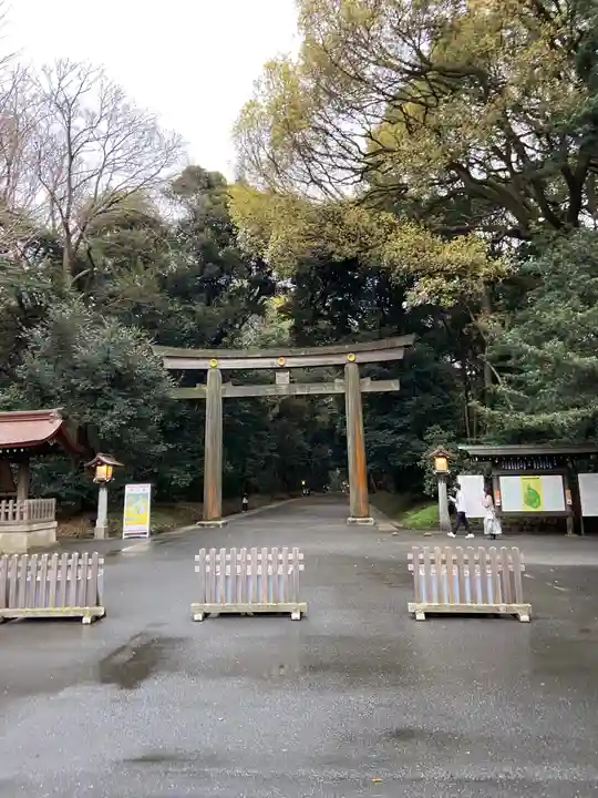 明治神宮の鳥居