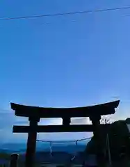 菱野健功神社の鳥居