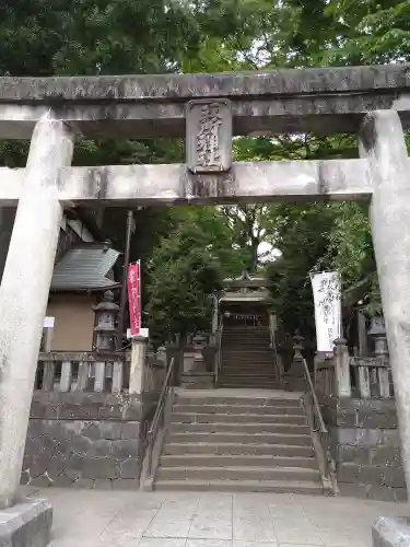 五所神社の鳥居