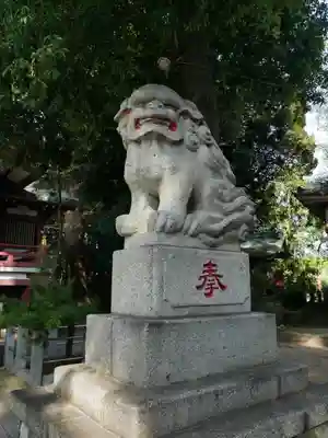 葛西神社の狛犬