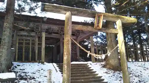 早池峰神社の鳥居