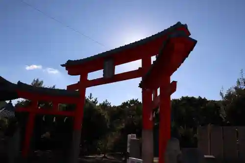 天皇寺の鳥居