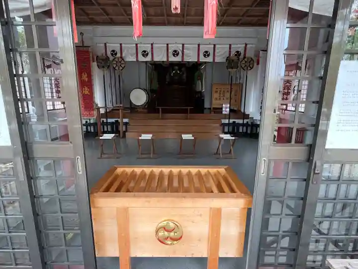 大塚神社の本殿・本堂