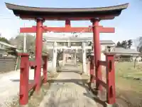 女化神社の鳥居