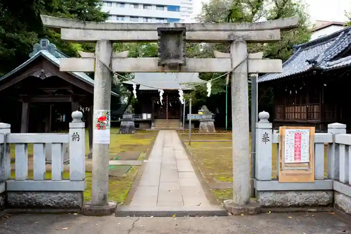 北野八幡神社の鳥居