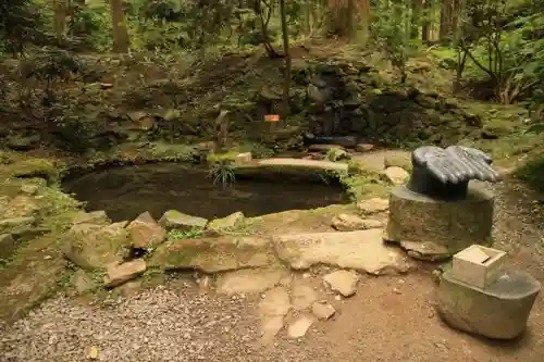 御岩神社の庭園