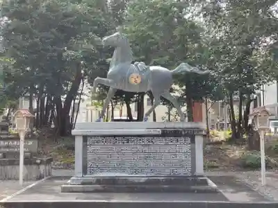 上野神社の狛犬