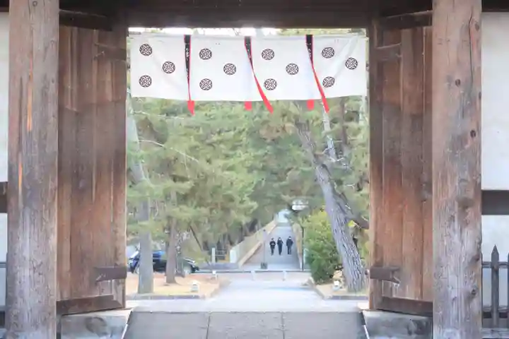 法隆寺の山門・神門