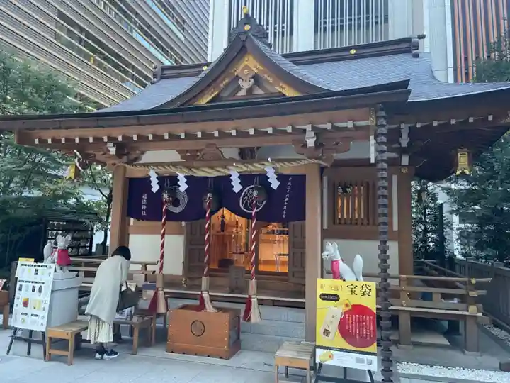 福徳神社(芽吹稲荷)の本殿・本堂