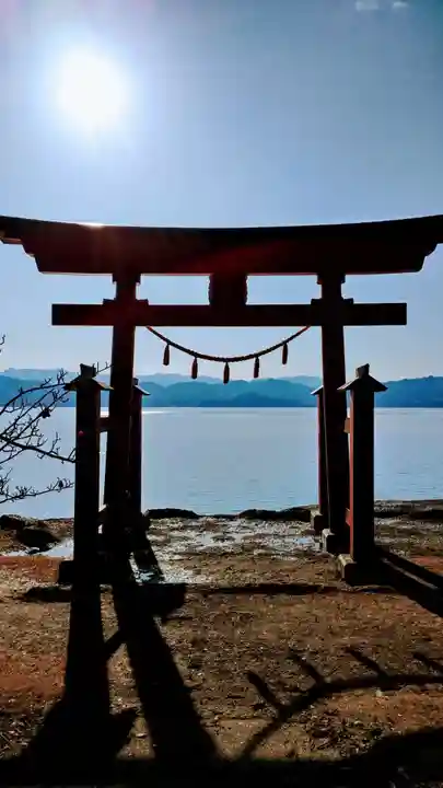 御座石神社の鳥居