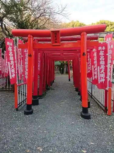 牟呂八幡宮の鳥居