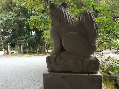 賀茂神社の狛犬