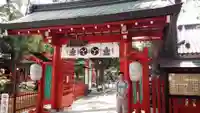 生島足島神社の山門・神門