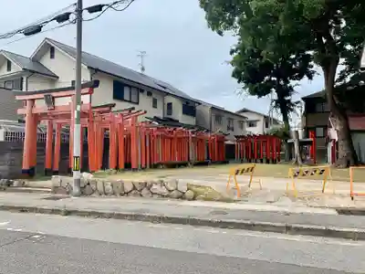 平五郎稲荷神社の鳥居