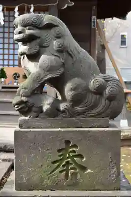 高木神社の狛犬
