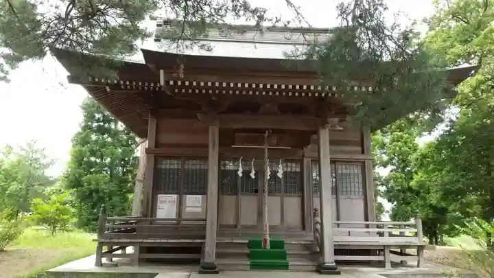 宇倍神社の本殿・本堂