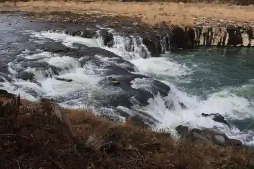 滝見不動堂の自然
