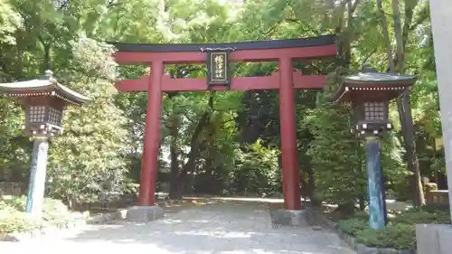 根津神社の鳥居