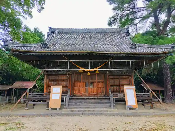 八幡社(中畑町)の本殿・本堂