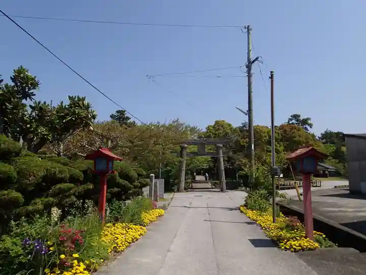 伊美別宮社の鳥居