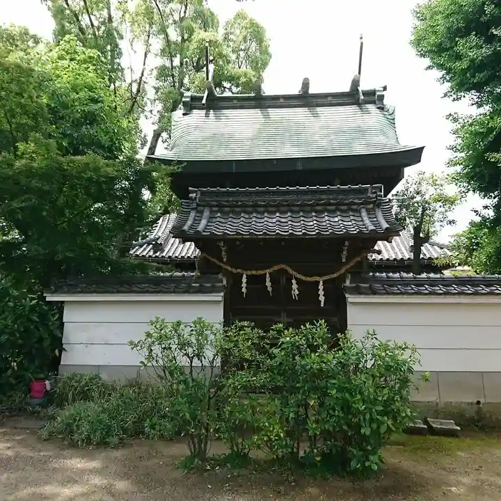 式内楯原神社の本殿・本堂