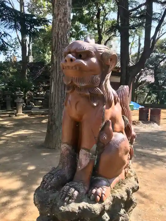 品川神社の狛犬