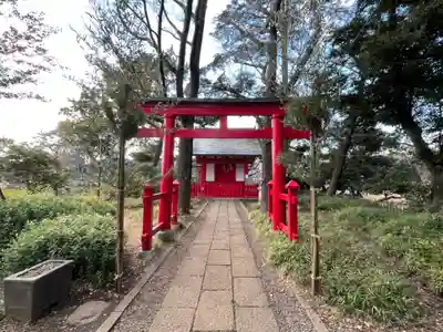 洗足池弁財天の鳥居