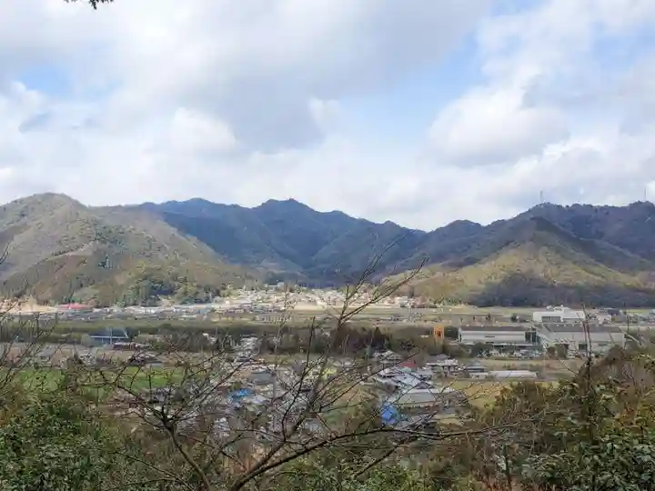 清綱稲荷大明神の景色