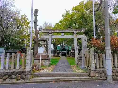 八幡社（児子八幡社）の鳥居