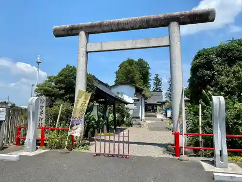 祖母井神社の鳥居