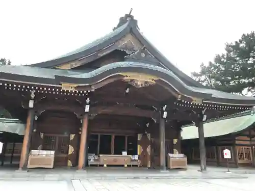 新潟縣護國神社の本殿