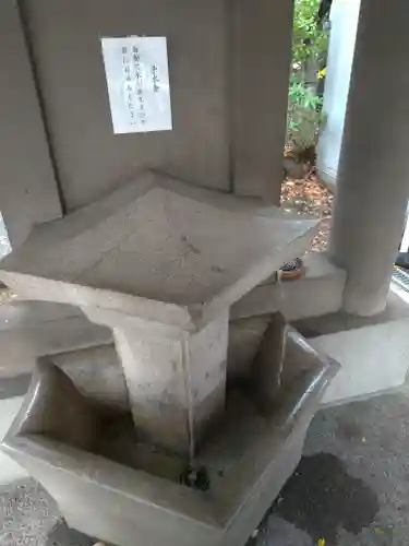 坐摩神社の手水