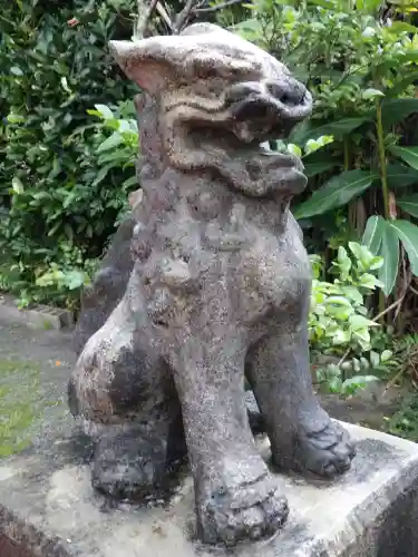 宜名眞神社の狛犬