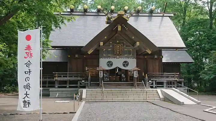 旭川神社の本殿・本堂