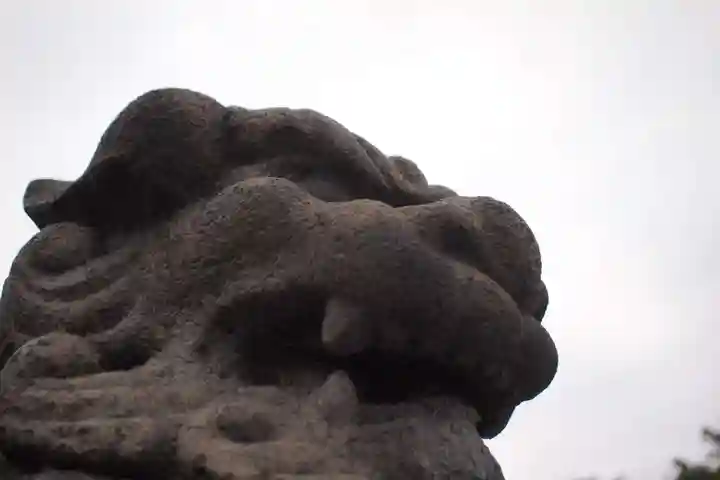 簸川神社の狛犬