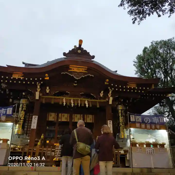 大鳥神社の本殿・本堂