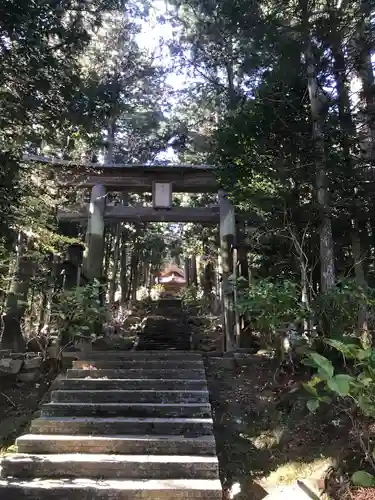 大麻山神社の鳥居