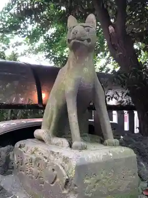 小野照崎神社の狛犬