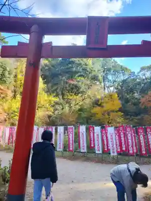 天開稲荷社の鳥居