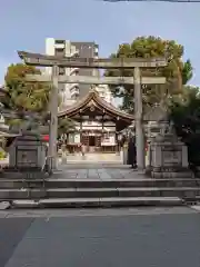 三輪神社の鳥居